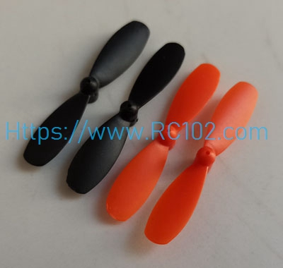 [RC102] Propeller 1set Red Attop X PACK 2 RC Mini RC Quadcopter Spare Parts - Click Image to Close