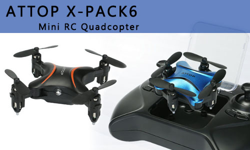 Attop X-PACK6 XT-6 Mini RC Quadcopter