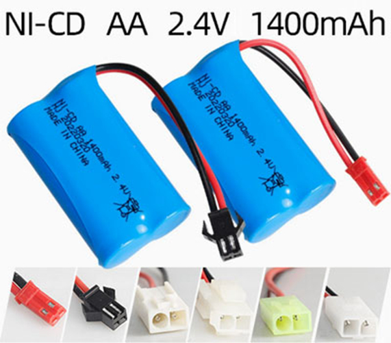 Ni-Cd 2.4V 1400mAh Battery Pack – AA Size Rechargeable Battery Ni-Cd 2.4V 1400mAh Battery Pack – AA Size Rechargeable Battery