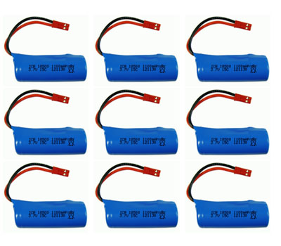 [RC102] FeiLun FT008 RC Speedboat Spare Parts 3.7V 1100mAHh battery 9pcs - Click Image to Close