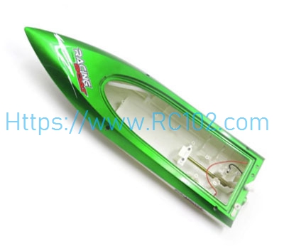 [RC102]FeiLun FT009 RC Boat Spare Parts Bottom components Green - Click Image to Close
