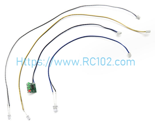 [RC102] LED light group Flytec 2011-5 RC Boat Spare Parts
