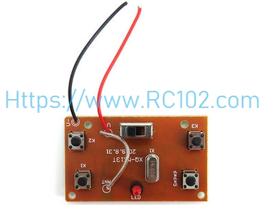 [RC102] V002-12 Remote Control Circuit Board Flytec V005 Crocodile RC Boat Spare Parts