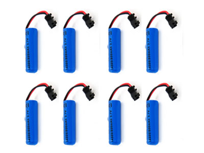 (image for) [RC102] V002-08 3.7V 500mAh battery 8pcs Flytec V002 Crocodile RC Boat Spare Parts