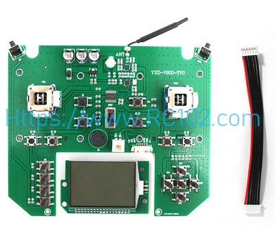 [RC102] V900-03 Remote Control Launch Board Flytec V900 RC Boat Spare Parts - Click Image to Close