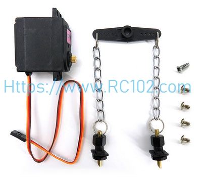 [RC102] 2011-5-217 steering engine Unit Hardware Flytec V900 RC Boat Spare Parts - Click Image to Close