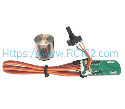 (image for) [RC102]RS4 lock tail servo PCBA/motor set GOOSKY RS4 RC Helicopter Spare Parts
