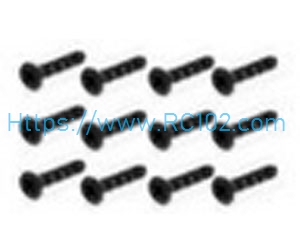 S128 Countersunk Self Tapping KBHO2.3*6mm HBX 16889 16889A RC Car Spare Parts