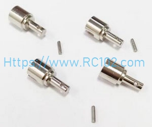 [RC102]M16104 Machined Metal Diff.Outdrive Cups + Pins HBX 16889 16889A RC Car Spare Parts