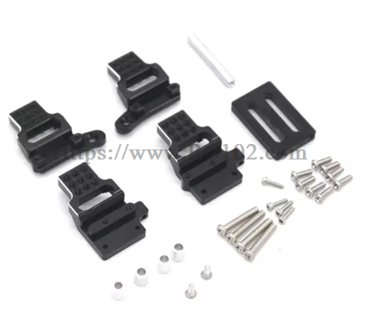 (image for) [RC102] 1/18 remote control car metal front and rear suspension frame JJRC C8801 RC Car parts