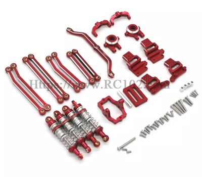 (image for) [RC102] 1/18 Remote Control Car Metal Accessories Fragile Set JJRC C8801 RC Car parts