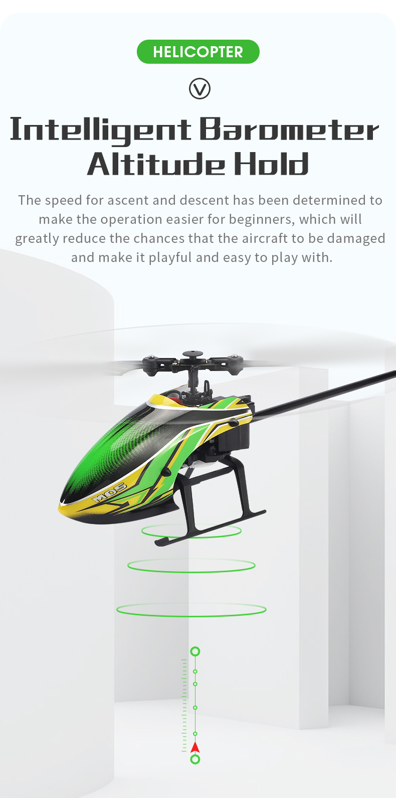 JJRC M05 2.4G Remote Control Helicopter
