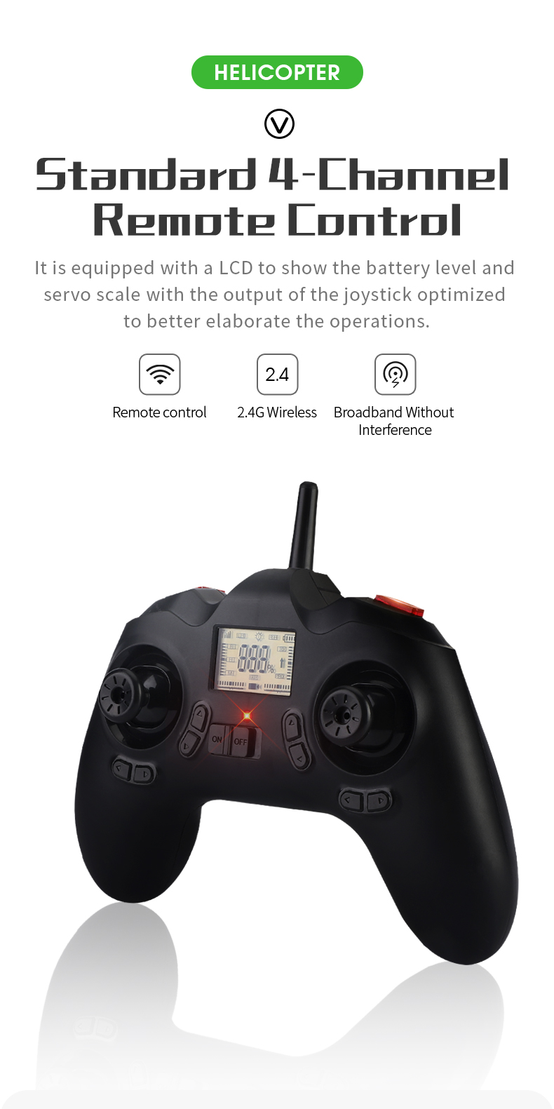 JJRC M05 2.4G Remote Control Helicopter