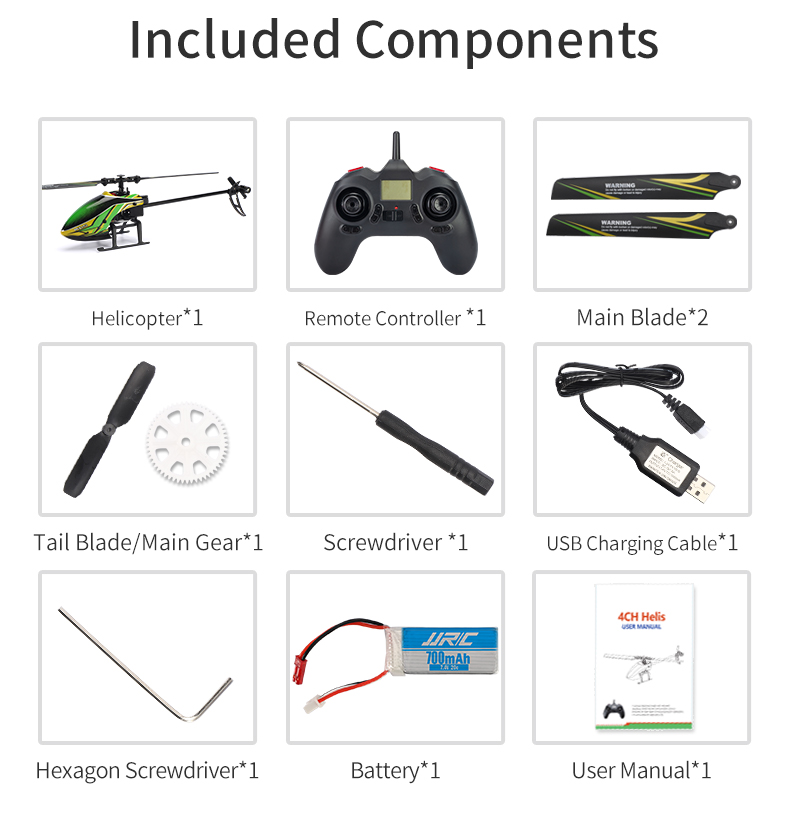 JJRC M05 2.4G Remote Control Helicopter