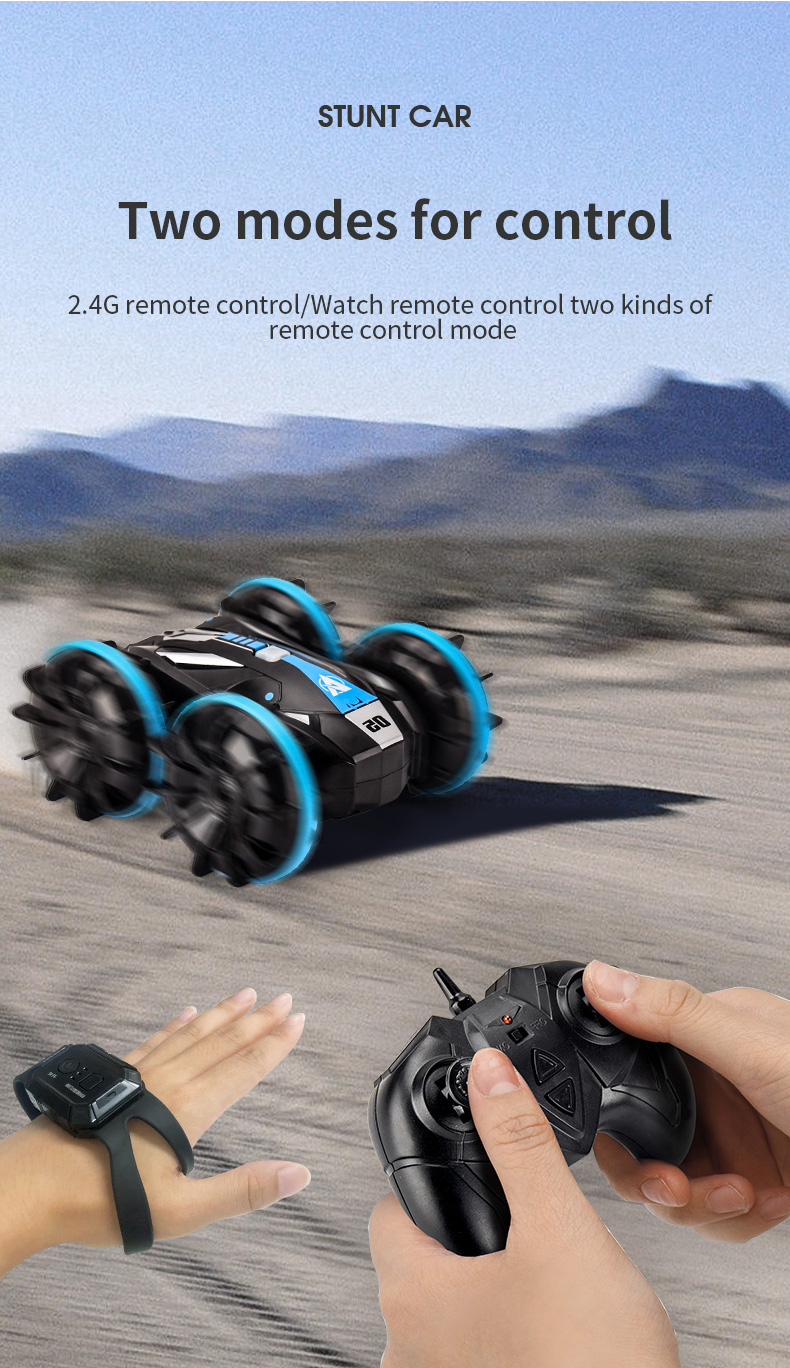 JJRC Q113 Amphibious Remote Controlled Amphibious Stunt Vehicle