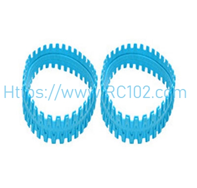 [RC102] Crawler belt Blue JJRC Q113 RC Car Spare Parts - Click Image to Close