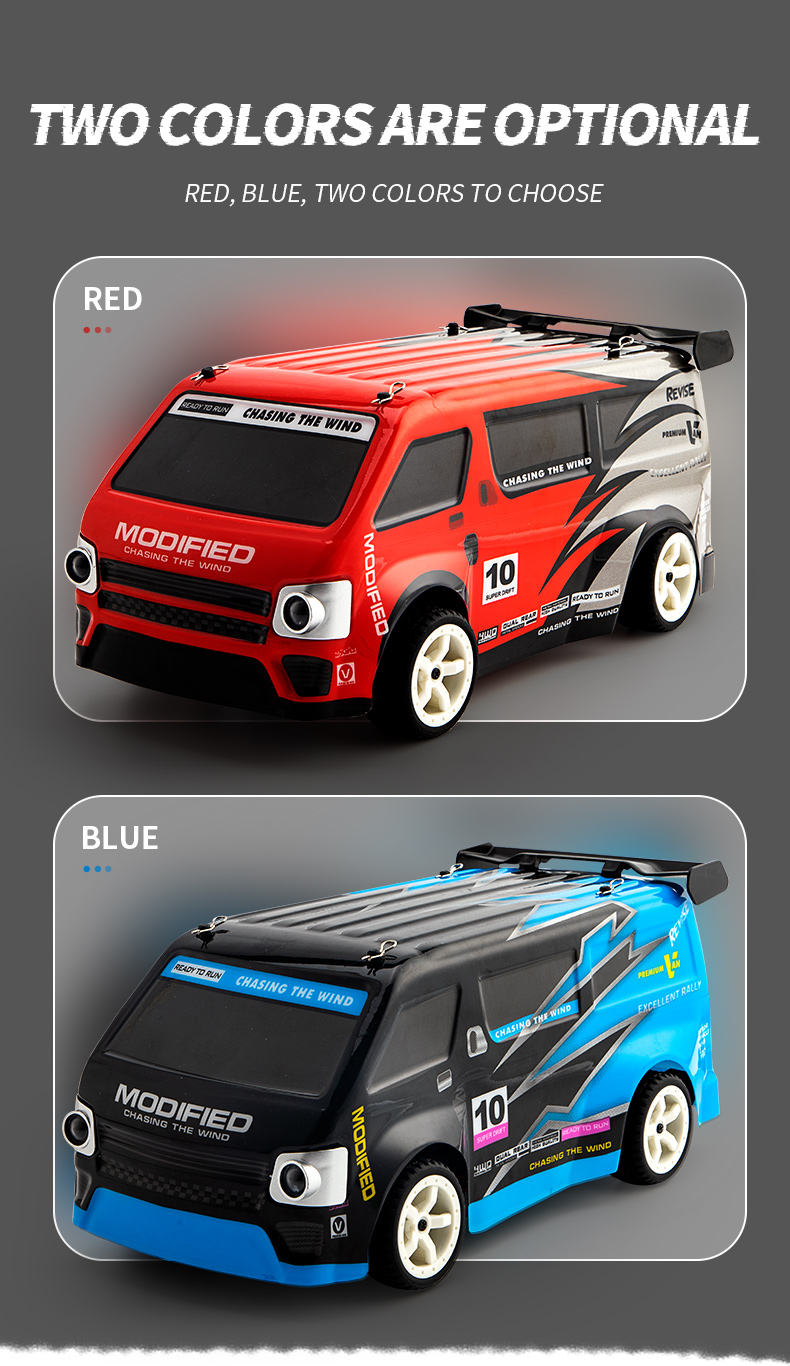 JJRC Q125 1:16 4WD RC MPV Drift Car 2.4Ghz RC Sport Racing Drift Car Remote Control Car Gift for Kids