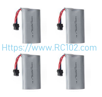 [RC102] 7.4V 800mAh Battery 4pcs JJRC Q125 RC Car Spare Parts - Click Image to Close