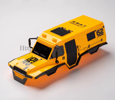 (image for) [RC102] Yellow car shell JJRC Q137 RC Car Spare Parts