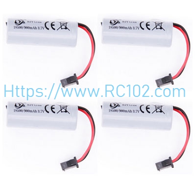 [RC102] 18500 3.7V 900mAh battery 4pcs JJRC Q149 RC Car Spare Parts