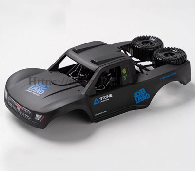 (image for) [RC102] Blue Car Shell JJRC Q156 RC Car Spare Parts