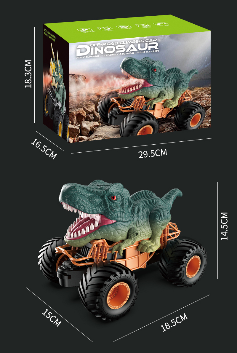 JJRC Q160 The Spraying Dinosaur Pff-Road Rc Car Toy Gifts