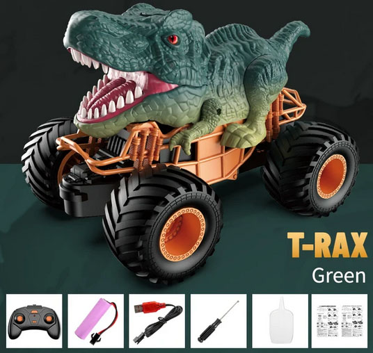 JJRC Q160 The Spraying Dinosaur Pff-Road Rc Car Toy Gifts