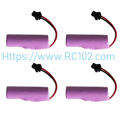[RC102] 14500 3.7V 500mAh battery 4pcs JJRC Q160 RC Car Spare Parts - Click Image to Close