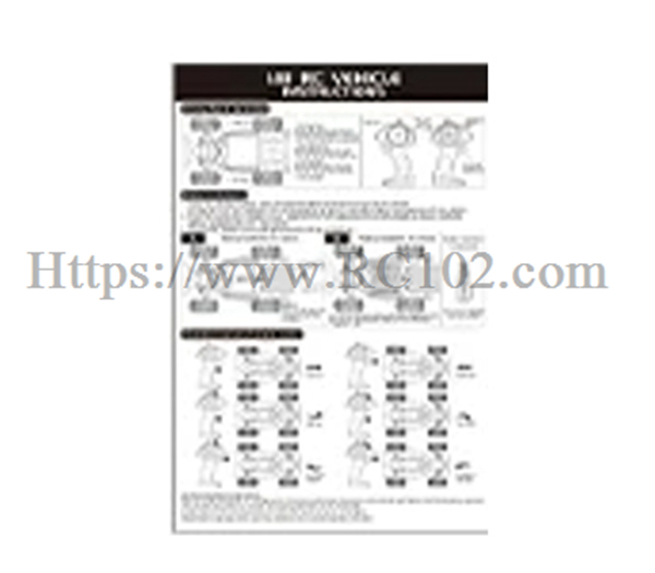 JJRC Q217A Instruction Manual - JJRC Q217 RC Car spare parts JJRC Q217A Instruction Manual - JJRC Q217 RC Car spare parts