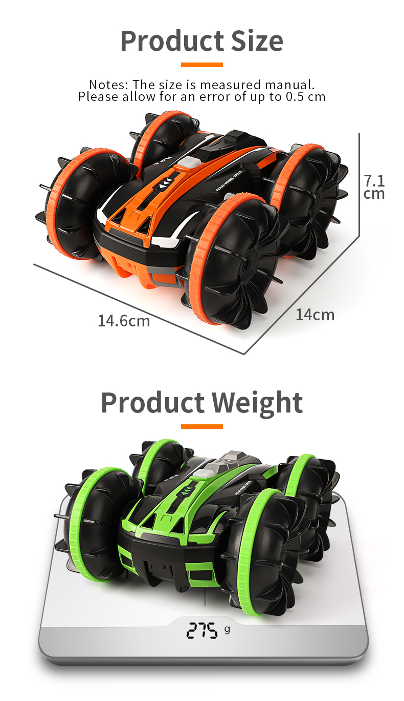 JJRC Q81 2-In-1 Double-Sided Stunt Land Vehicle