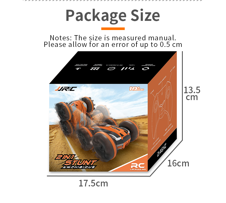 JJRC Q81 2-In-1 Double-Sided Stunt Land Vehicle