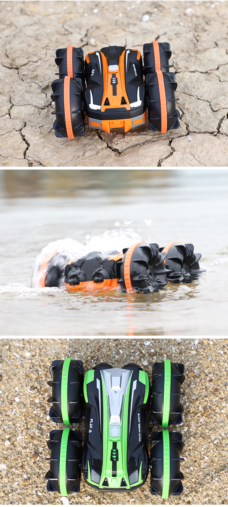 JJRC Q81 2-In-1 Double-Sided Stunt Land Vehicle