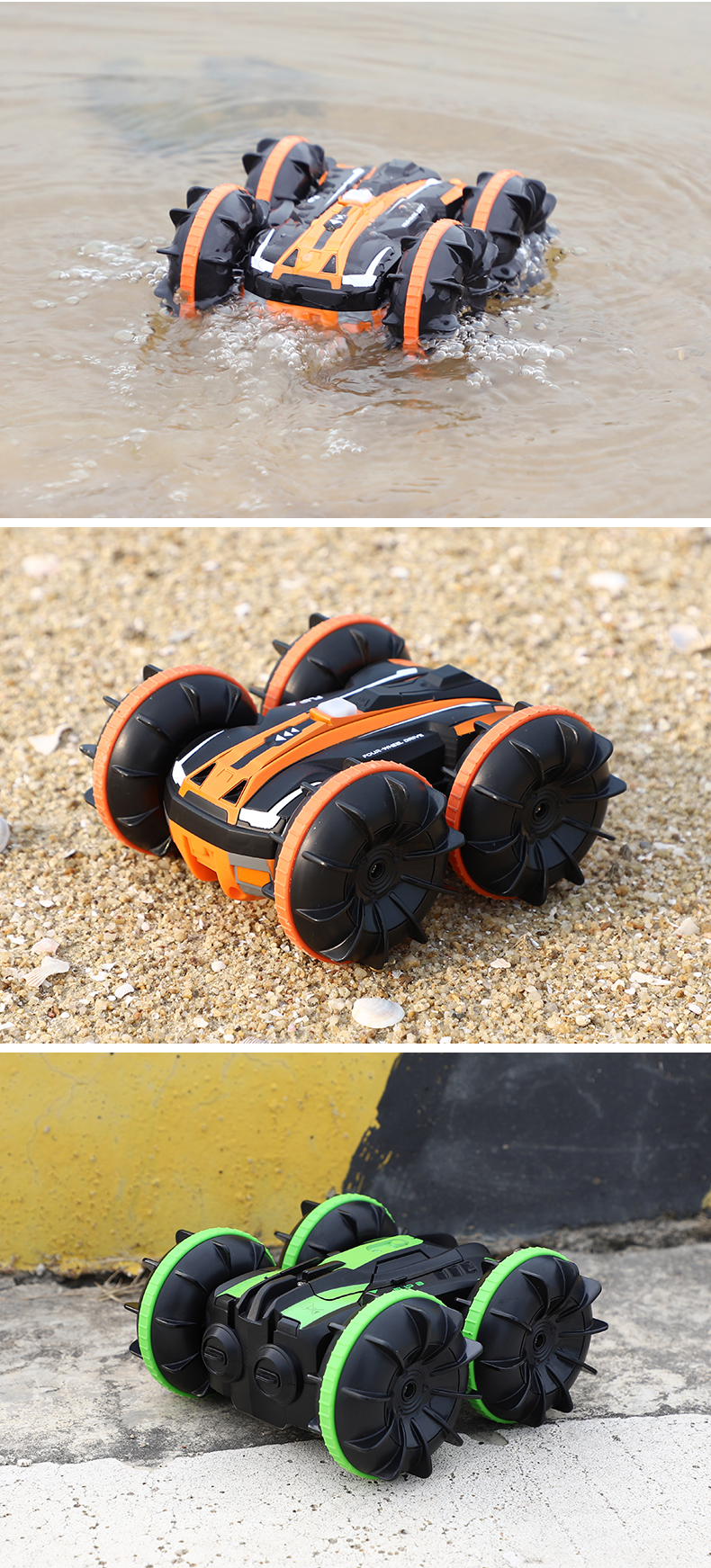 JJRC Q81 2-In-1 Double-Sided Stunt Land Vehicle