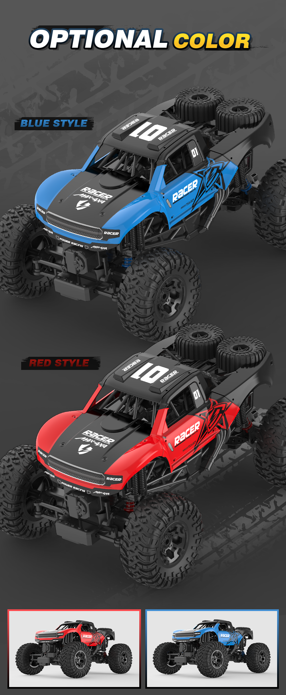 JJRC Q96 1:10 amphibious off-road vehicle