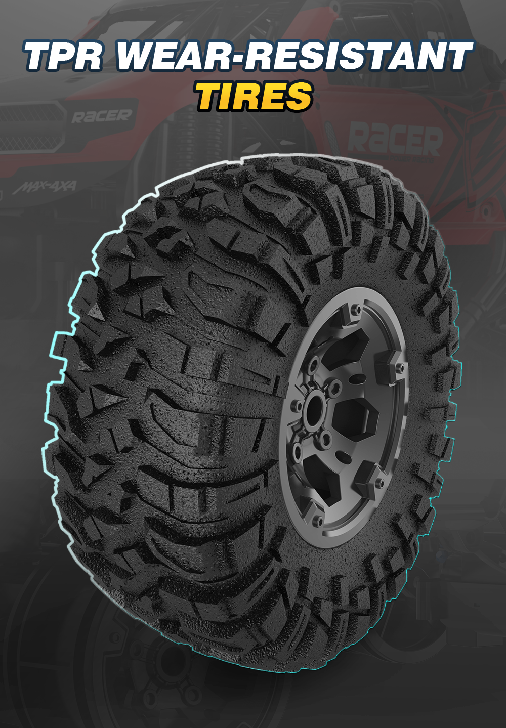 JJRC Q96 1:10 amphibious off-road vehicle