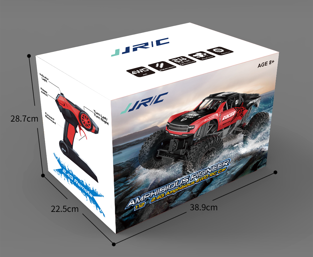 JJRC Q96 1:10 amphibious off-road vehicle