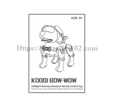 (image for) [RC102] User Manual JJRC R19 Robot Dog Parts