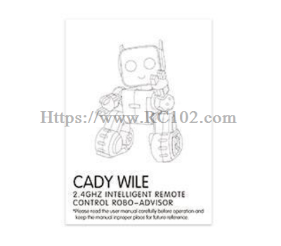 (image for) [RC102] User Manual JJRC R4 K-Cody Willa Robot Parts