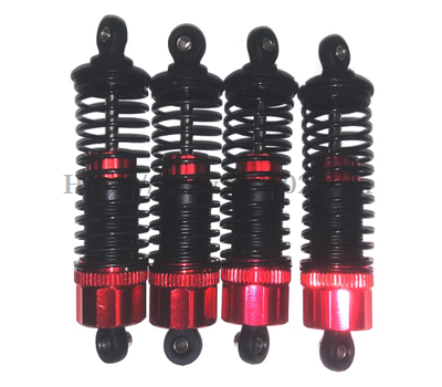(image for) [RC102] Four shock absorbers, numbered 14510C MJX HYPER GO 14211 RC Car Parts