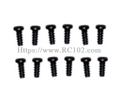 (image for) [RC102] PB2.6 * 8 2680 M2684 screws 12pcs MJX HYPER GO 14211 RC Car Parts