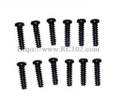 (image for) [RC102] PB2.6 * 10 2610 M26104 screws 12pcs MJX HYPER GO 14211 RC Car Parts