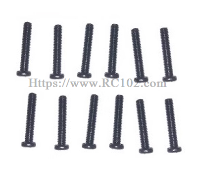 (image for) [RC102] M2514 M25144 screws 12pcs MJX HYPER GO 14211 RC Car Parts