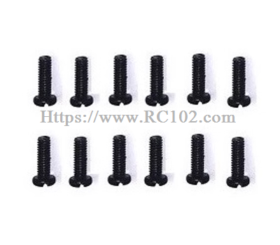 (image for) [RC102] M4012 M4127 lock reinforcement rod screws 12pcs MJX HYPER GO 14211 RC Car Parts