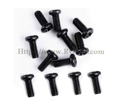 (image for) [RC102] M3080 lock motor screws 12pcs MJX HYPER GO 14211 RC Car Parts