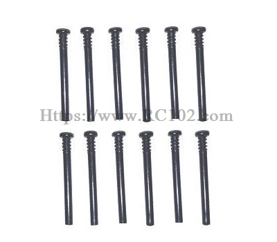(image for) [RC102] M3029 M3294 lock swing arm half tooth long screw 12pcs MJX HYPER GO 14211 RC Car Parts