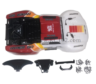 (image for) [RC102] Car shell set MJX HYPER GO 14211 RC Car Parts