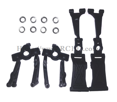 (image for) [RC102] Assembled front and rear swing arm bearing set MJX HYPER GO 14211 RC Car Parts