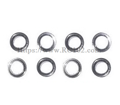 (image for) [RC102] R168Z small bearings 8pcs MJX HYPER GO 14211 RC Car Parts