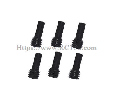 (image for) [RC102] 6pcs hexagonal fixing screws with expandable CVD lock MJX HYPER GO 14211 RC Car Parts