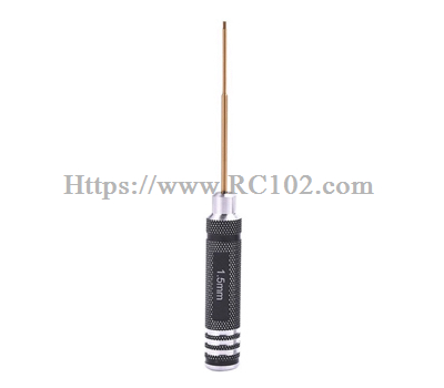 (image for) [RC102] Titanium plated and hardened hexagonal wrench M1.5 MJX HYPER GO 14211 RC Car Parts